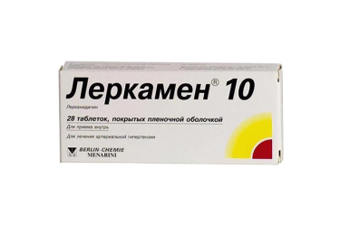 Леркамен-10 10мг табл п/пл/о №28