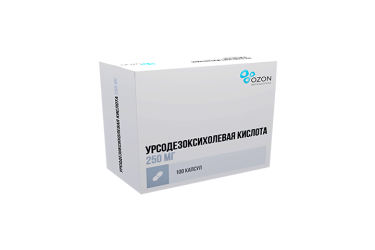 Урсодезоксихолевая кислота 250мг капс №100