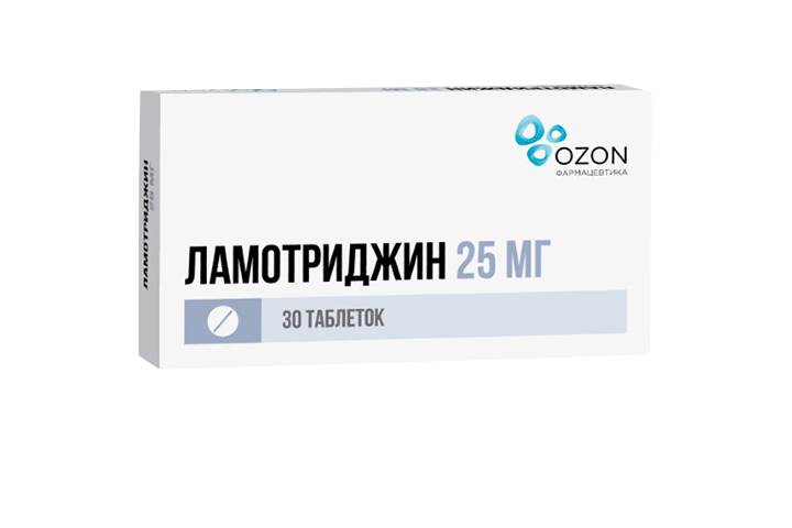 Ламотриджин 25мг табл №30