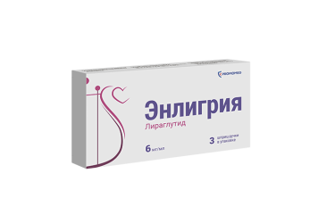 Энлигрия 6мг/мл р-р п/к 3мл шпр/руч №3