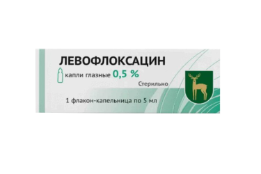 Левофлоксацин 0,5% капли гл 5мл фл/кап №1