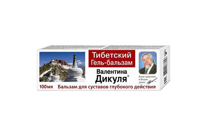Гель-бальзам Валентина Дикуля Тибетский 100мл