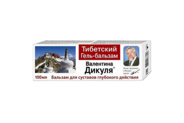 Гель-бальзам Валентина Дикуля Тибетский 100мл