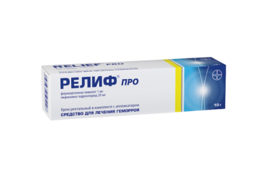 Релиф Про крем рект 10г с апплик