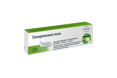 Гепариновая мазь д/нар прим 25г