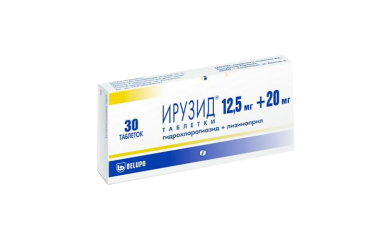 Ирузид 20мг+12,5мг табл №30