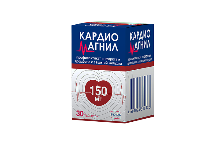 Кардиомагнил 150мг табл п/пл/о №30