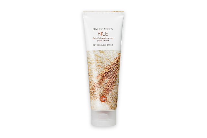 Holika Holika Daily Garden Rice Bright cleansing foam from Icheon Пенка очищ с рисом 120мл