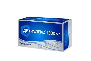 Детралекс 1г табл п/пл/о №60