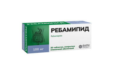 Ребамипид 100мг табл п/пл/о №30
