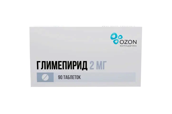 Глимепирид 2мг табл №90