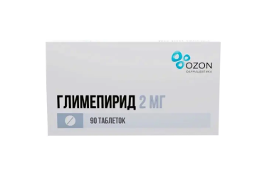 Глимепирид 2мг табл №90