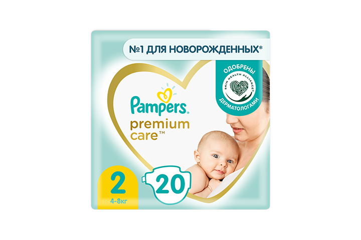 Памперс Подгузники Премиум Кеа мини 4-8кг 20шт