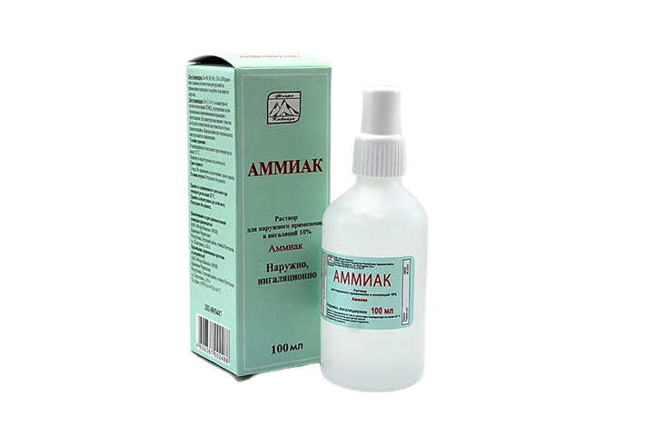 Аммиака 10% р-р д/нар прим и инг 100мл фл/пласт №1 инд/уп