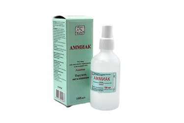 Аммиака 10% р-р д/нар прим и инг 100мл фл/пласт №1 инд/уп