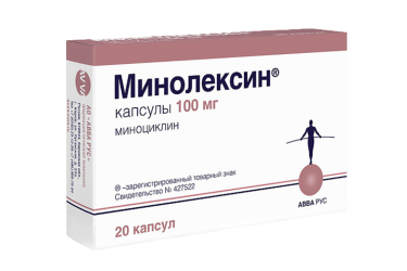 Минолексин 100мг капс №20