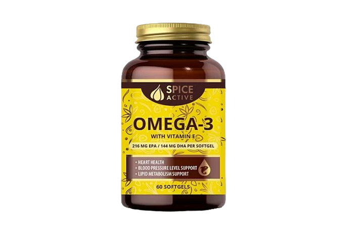 Spice Active Омега-3 1200мг с вит Е капс №60
