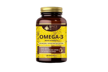 Spice Active Омега-3 1200мг с вит Е капс №60