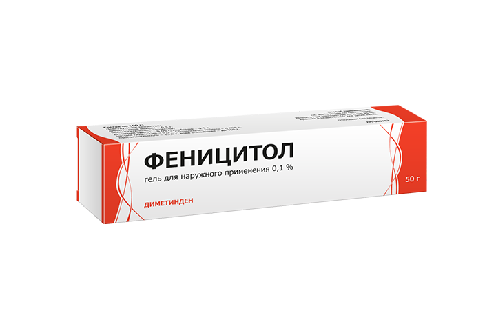 Феницитол 0,1% гель д/нар прим 50г