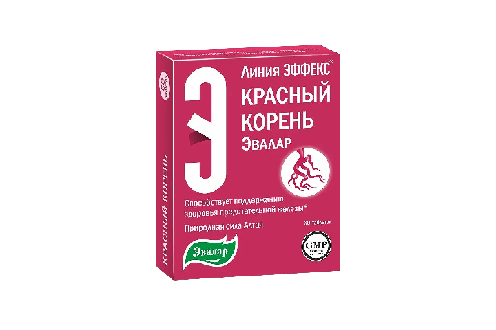 Эффекс Красный корень Эвалар табл №60