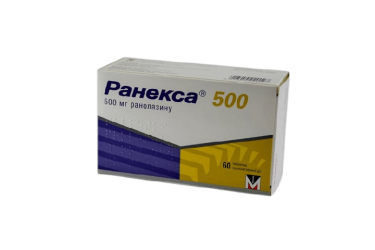 Ранекса 500мг табл п/пл/о пролонг №60
