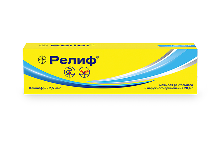 Релиф мазь рект 28,4г