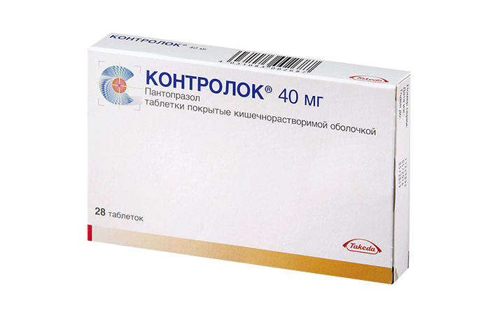 Контролок 40мг табл п/о кш/раств №28