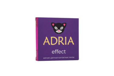 Линза контакт Adria Effect Plano 0,00 2шт графит