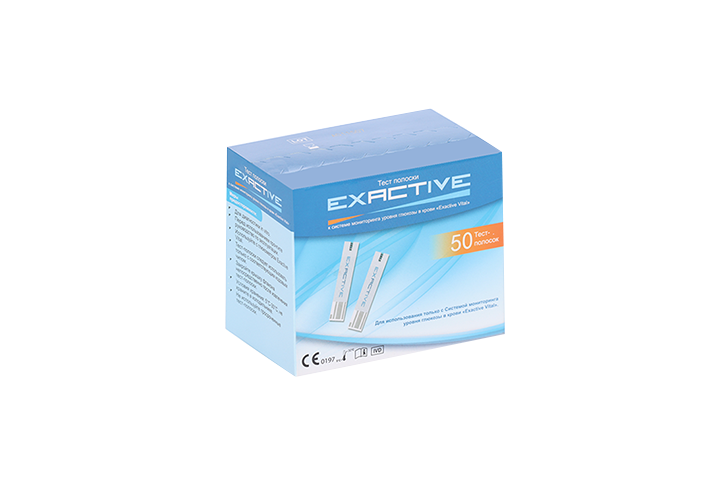 Тест-полоски Exactive 2х25шт