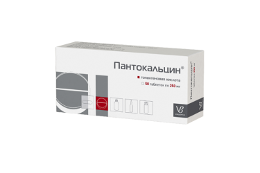Пантокальцин 250мг табл №50 блист