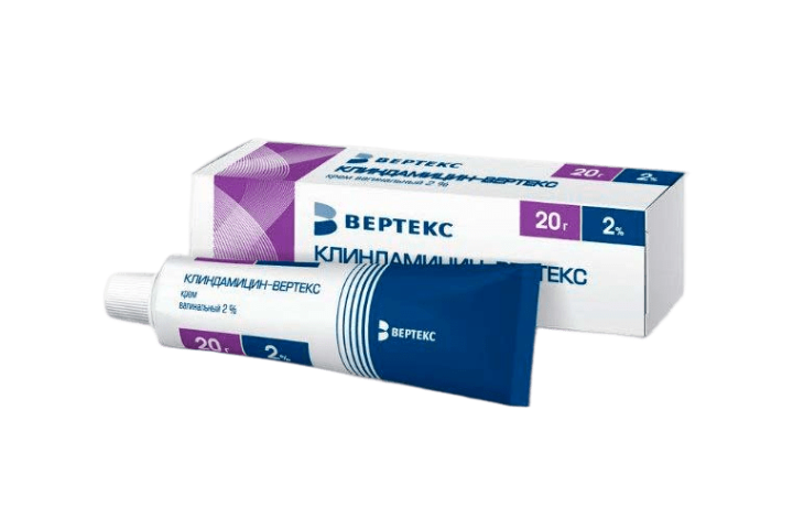 Клиндамицин-ВЕРТЕКС 2% крем ваг 20г с апплик.