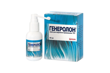 Генеролон 5% спрей д/нар прим 60мл