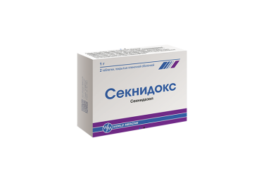 Секнидокс 1г табл п/пл/о №2