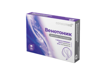 Венотоник диосмин+гесперидин 500мг №30 Консумед