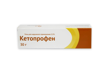 Кетопрофен 2,5% гель д/нар прим 30г