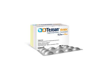 Телзап Плюс 12,5мг+80мг табл №90