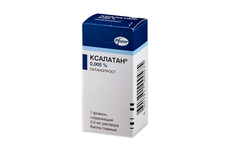 Ксалатан 0,005% гл капли 2,5мл фл/кап