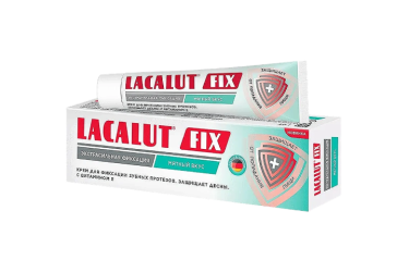 Лакалют FIX Экстрасильная фиксация Крем д/фикс зубных протезов 40г мятный