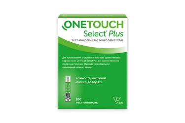 Тест-полоски One touch Select Plus №100