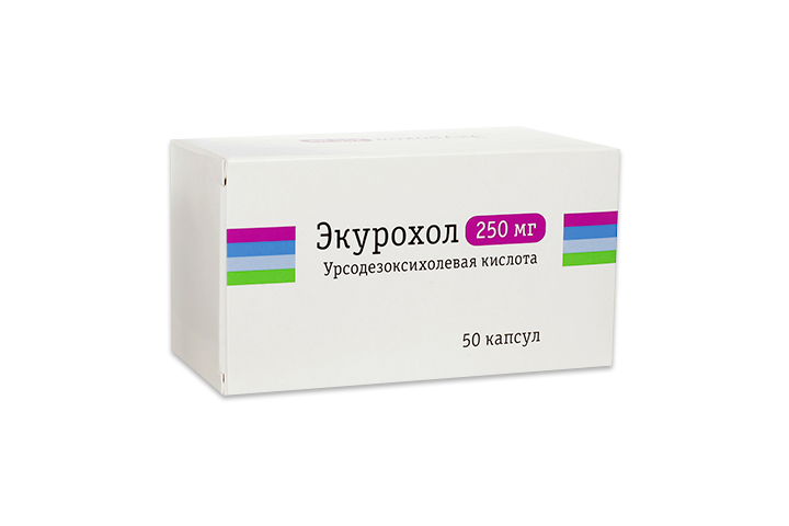 Экурохол 250мг капс №50
