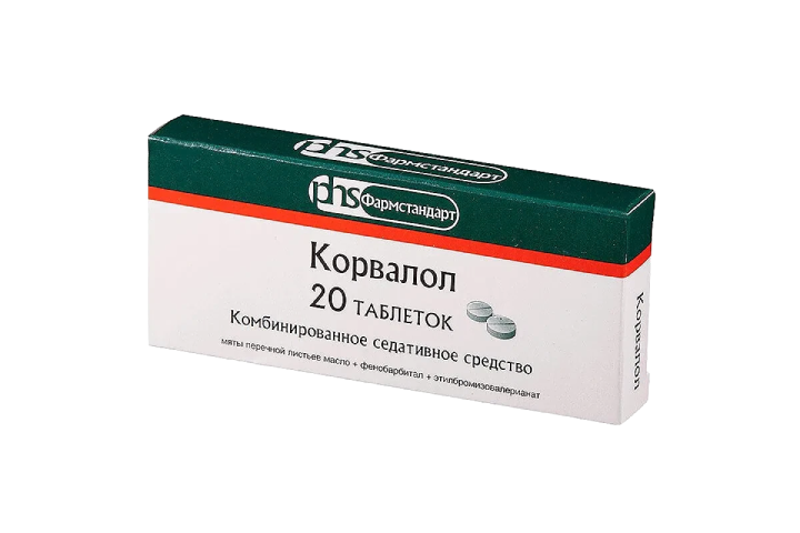 Корвалол табл №20