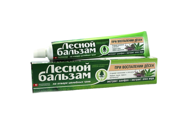 Лесной бальзам Зубная паста шалфей/алоэ 75мл