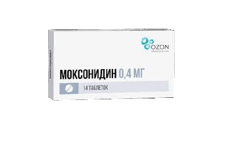 Моксонидин 0,4мг табл п/пл/о №14