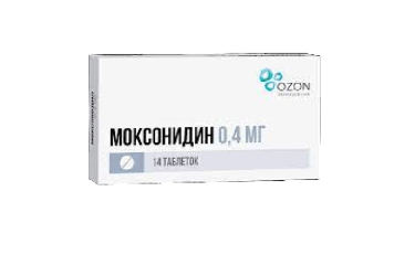 Моксонидин 0,4мг табл п/пл/о №14
