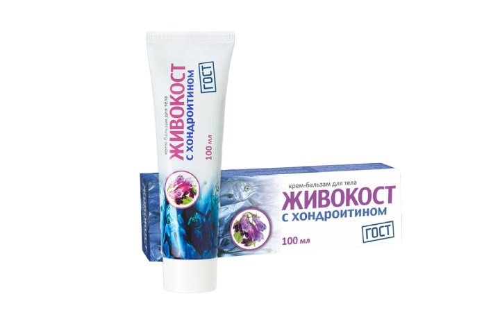 Живокост Крем-бальзам д/суст с хондроитином 100мл