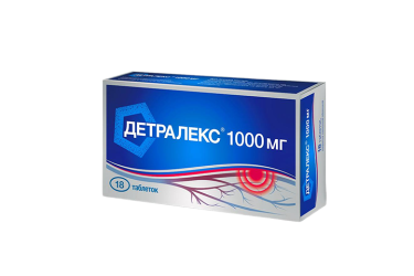 Детралекс 1г табл п/пл/о №18