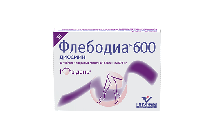 Флебодиа 600мг табл п/пл/о №30
