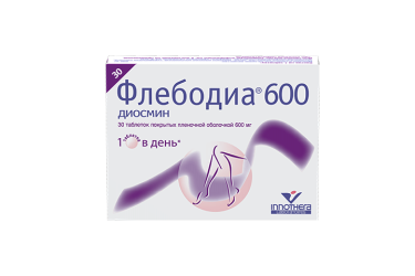 Флебодиа 600мг табл п/пл/о №30