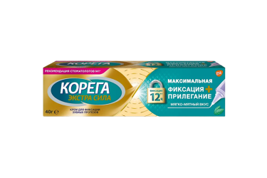 Корега Крем д/фикс зубных протезов Максимальная фикс и прилег 40г мягко-мятн