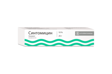 Синтомицин 10% линимент 25г